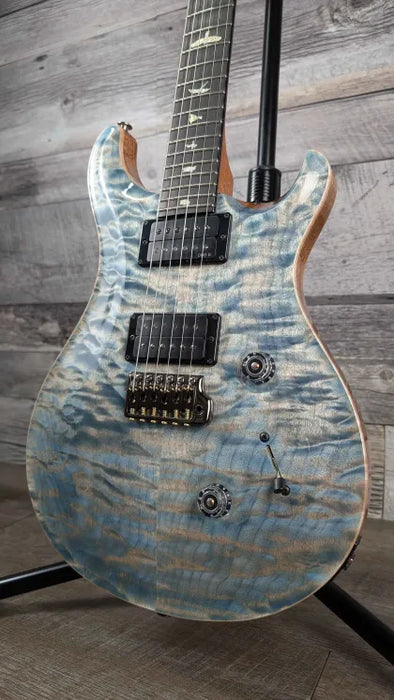 PRS Core Custom 24 Artist Quilt Top, Faded Indigo