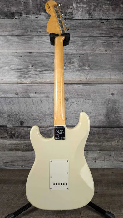 Fender Custom Shop 1966 Stratocaster DLX Closet Classic, Super Aged Olympic White
