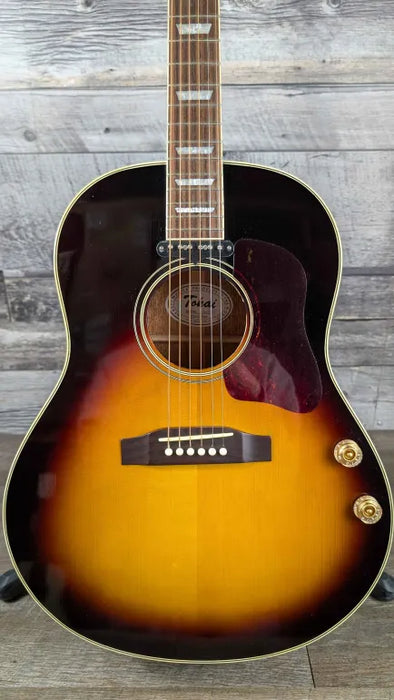 Tokai TJ65EVS Acoustic Guitar w/Hardshell Case, Vintage Sunburst - Used