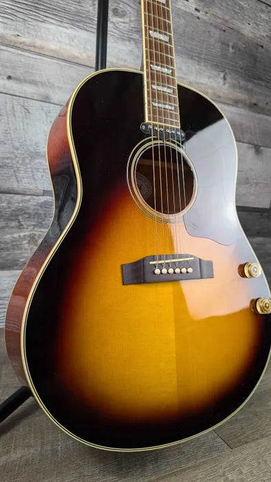 Tokai TJ65EVS Acoustic Guitar w/Hardshell Case, Vintage Sunburst - Used