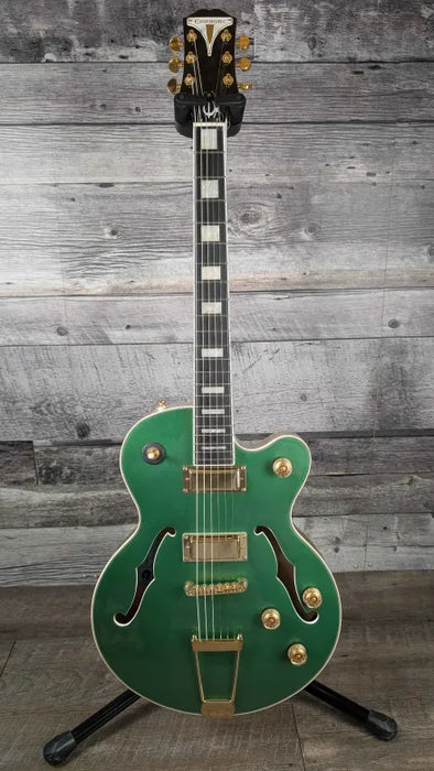 Epiphone Uptown Kat ES, Emerald Green - Demo