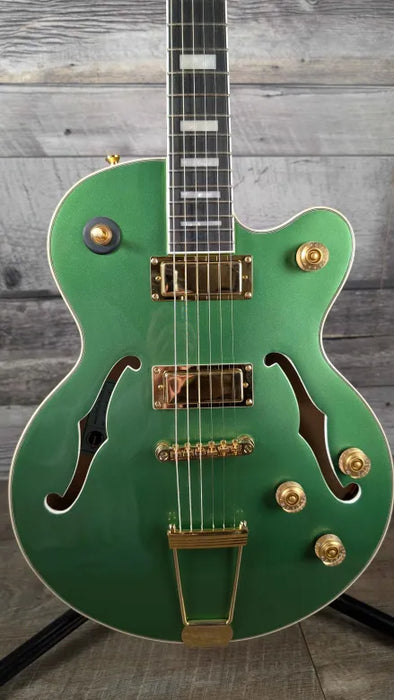 Epiphone Uptown Kat ES, Emerald Green - Demo