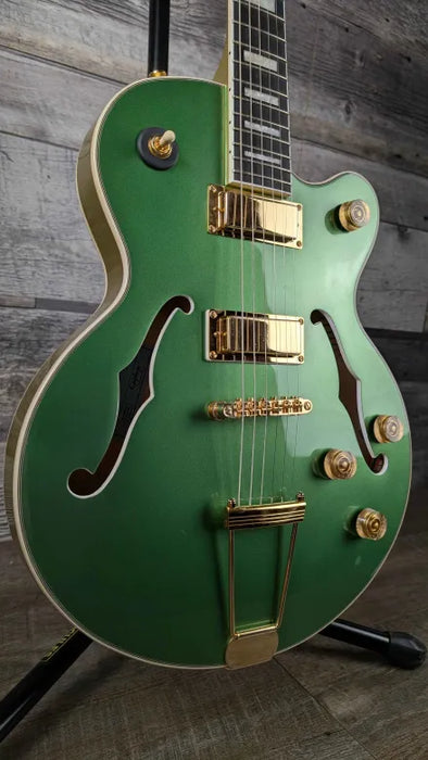 Epiphone Uptown Kat ES, Emerald Green - Demo