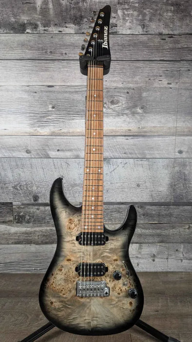 Ibanez AZ427P1PBCKB AZ Premium 7-String, Charcoal Black Burst - Demo
