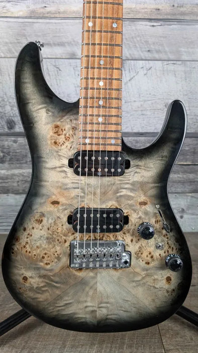 Ibanez AZ427P1PBCKB AZ Premium 7-String, Charcoal Black Burst - Demo