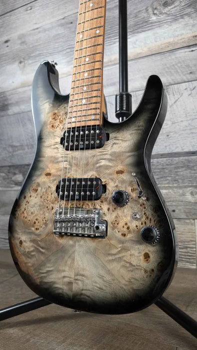 Ibanez AZ427P1PBCKB AZ Premium 7-String, Charcoal Black Burst - Demo