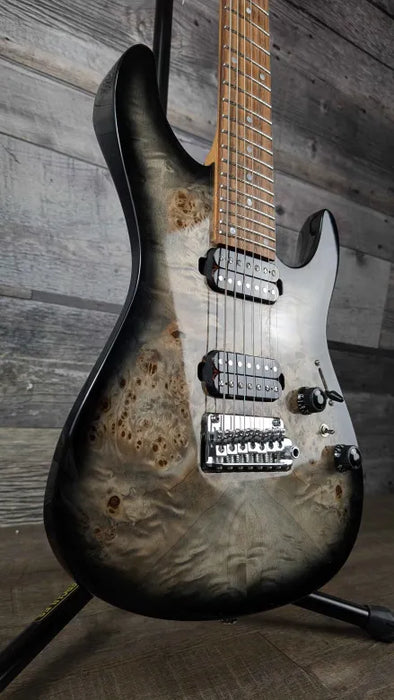 Ibanez AZ427P1PBCKB AZ Premium 7-String, Charcoal Black Burst - Demo