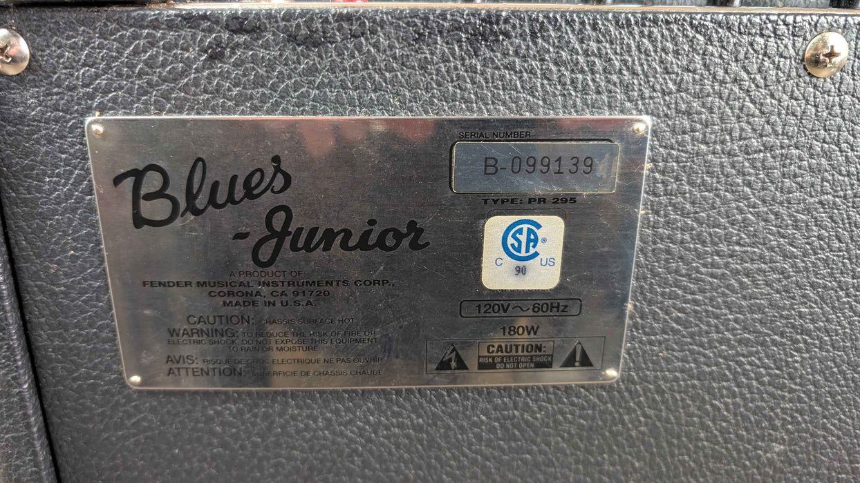 Fender Blues Junior 1 (USA), Black - Used
