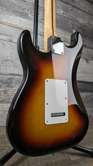 Fender Standard Stratocaster HSS, Maple Fingerboard w/Hardshell Case, 3-Color Sunburst - Used