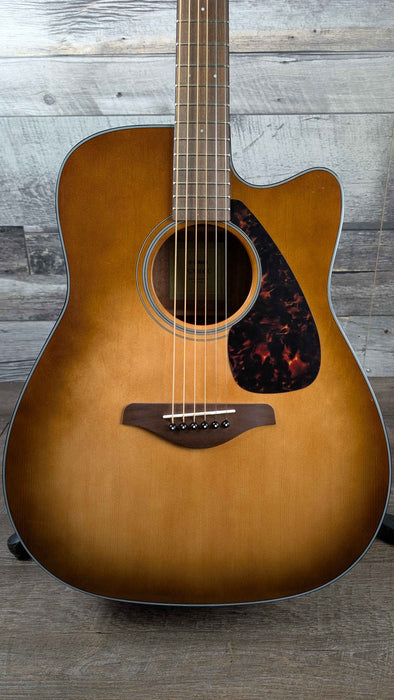 Yamaha FGX800C w//Hardshell Case, Sand Burst - Used