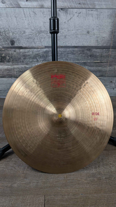 Paiste 16" 2002 Ride Cymbal - Used