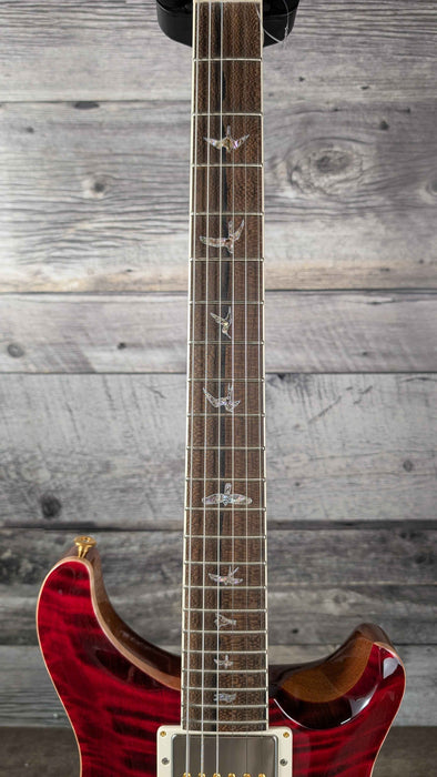 PRS Wood Library McCarty Tremolo w/ 408 Switching Red Tiger (Natural Back) Stained Neck
