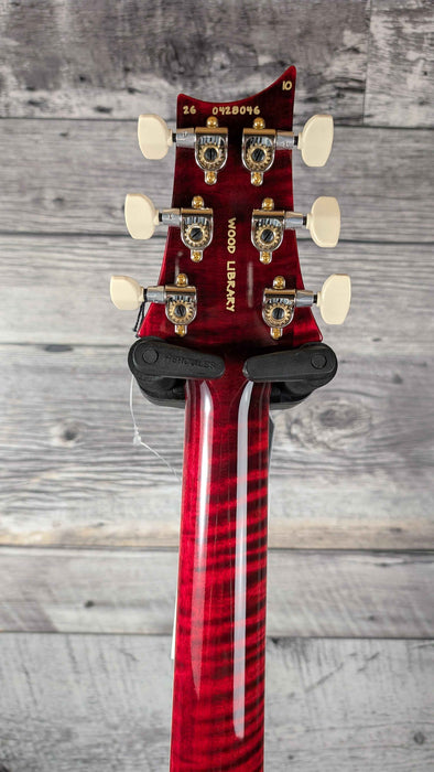 PRS Wood Library McCarty Tremolo w/ 408 Switching Red Tiger (Natural Back) Stained Neck