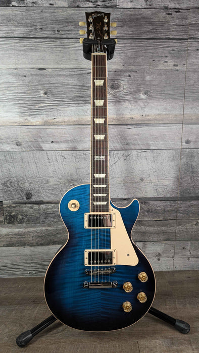 Gibson Les Paul traditionnel Manhattan Midnight Use avec étui rigide
