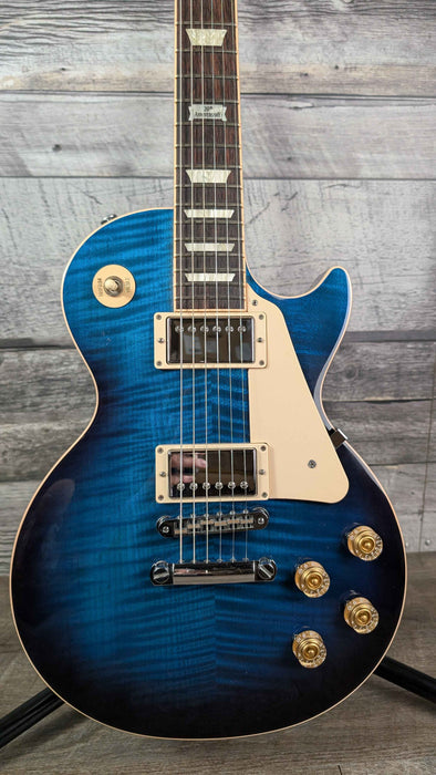 Gibson Les Paul traditionnel Manhattan Midnight Use avec étui rigide