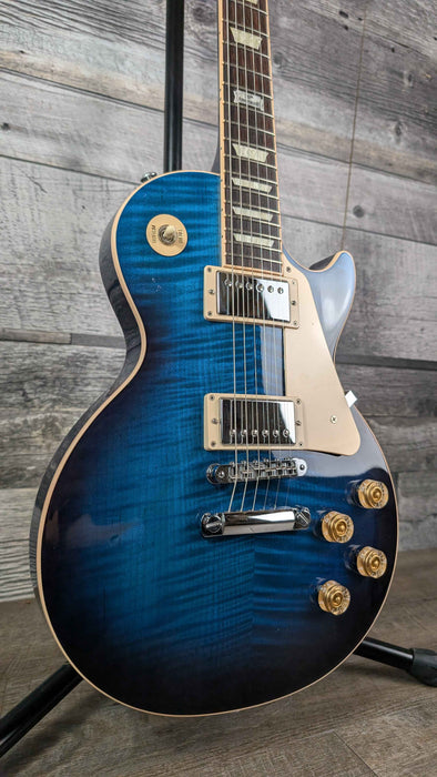 Gibson Les Paul traditionnel Manhattan Midnight Use avec étui rigide