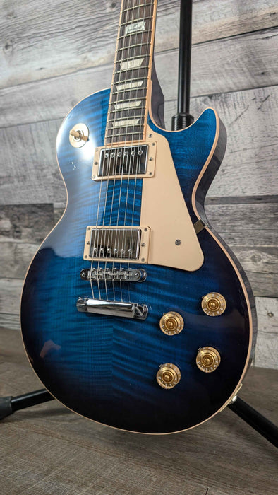 Gibson Les Paul traditionnel Manhattan Midnight Use avec étui rigide