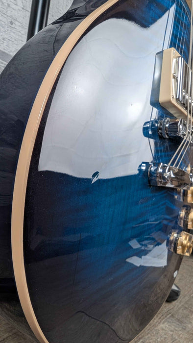 Gibson Les Paul traditionnel Manhattan Midnight Use avec étui rigide