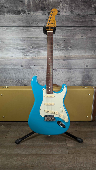 Fender American Professional II Stratocaster, Rosewood Fingerboard - Miami Blue - Used