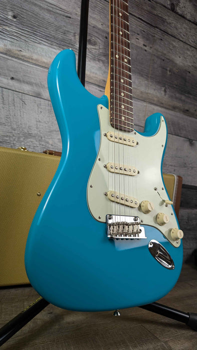 Fender American Professional II Stratocaster, Rosewood Fingerboard - Miami Blue - Used