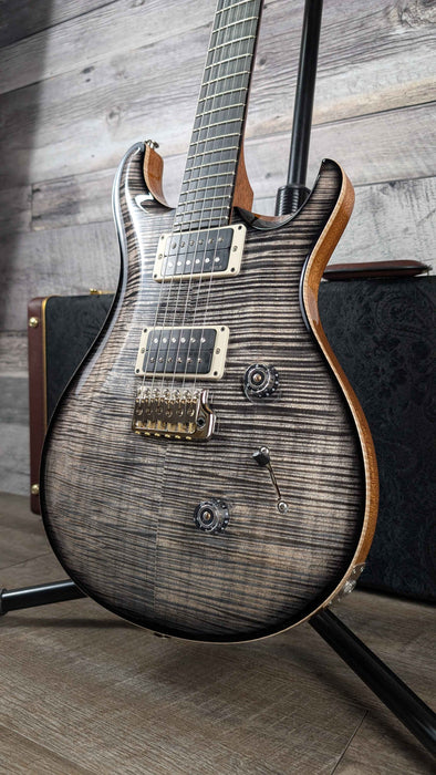 PRS Custom 24, Limited Birds of a Feather, Charcoal Microburst