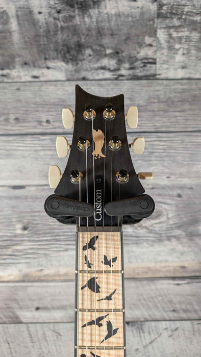 PRS Custom 24, Limited Birds of a Feather, Charcoal Microburst