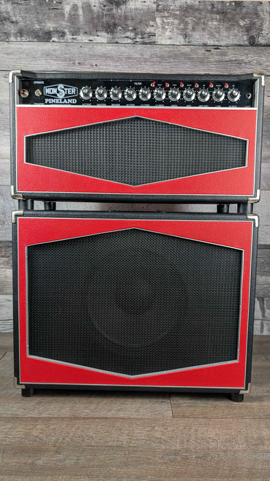 Monster Pineland RSCA/B 75W Head w/Cab 1x15, Red - Used
