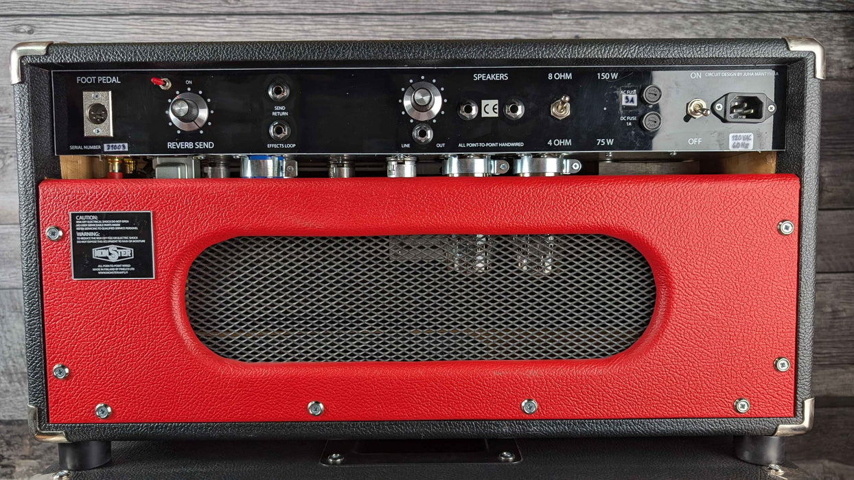 Monster Pineland RSCA/B 75W Head w/Cab 1x15, Red - Used