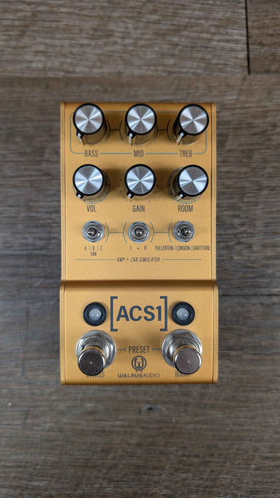 Walrus Audio ACS1 Amp + Cab Simulator - Used