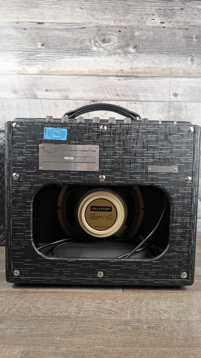Amplificateur amulette Supro 1612RT avec couvercle et pédale