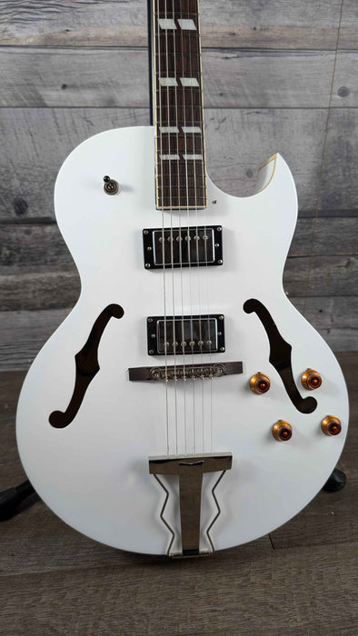 Epiphone ES-175 6-String Hollowbody Guitar w/Hardshell Case, White - Used