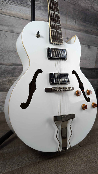 Epiphone ES-175 6-String Hollowbody Guitar w/Hardshell Case, White - Used
