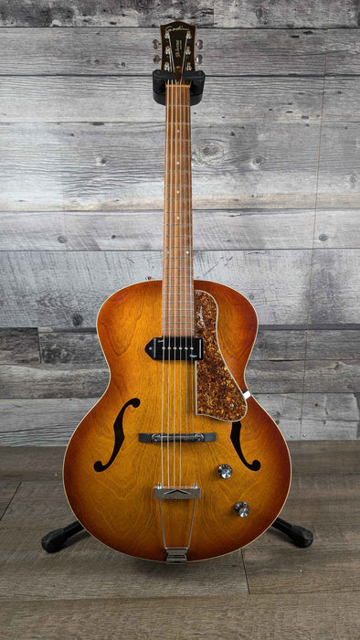Godin 5th Avenue Kinpin P90, Cognac Burst - Used