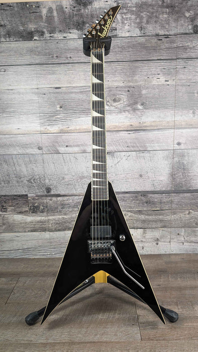 Jackson Pro Plus Limited Edition Pure Metal, King V KV1A, Ebony Fingerboard, Gloss Black - Demo