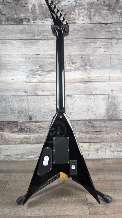 Jackson Pro Plus Limited Edition Pure Metal, King V KV1A, Ebony Fingerboard, Gloss Black - Demo
