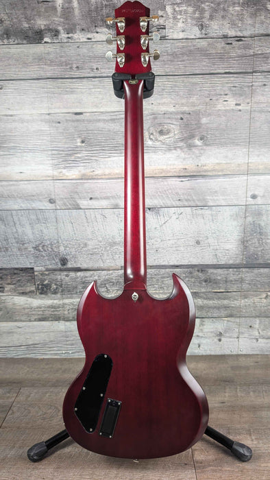 Epiphone Prophecy SG w/gigbag,  Aged Bengal Tiger Burst - Demo