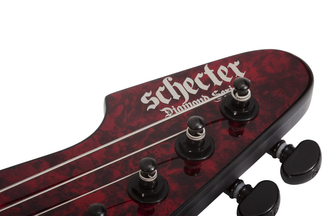 Schecter Patrick Kennison E-1 FR Apocrypha Electric Guitar, Red Reign