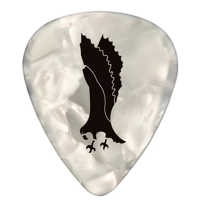 PRS Celluloid Picks (12), White Pearloid Heavy