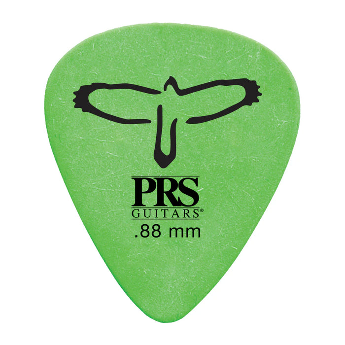 PRS Delrin Picks (12), Green 0.88mm