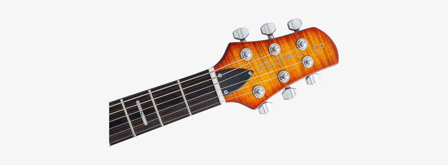 Sire Larry Carlton Q7H Hollow Body Electric Guitar, Amber Burst