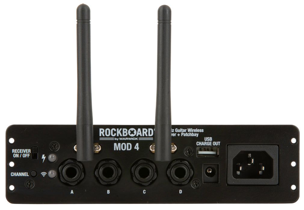 RockBoard MOD 4 - 2.4 GHz Guitar Wireless Receiver + TRS Patchbay