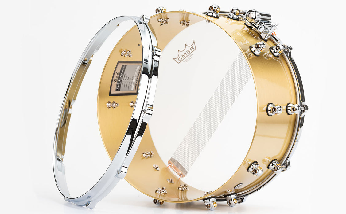 Pearl Reference One Brass Snare Drum 14x6.5