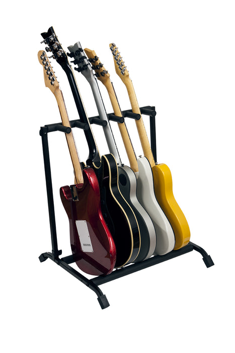 Rok-It Collapsible Guitar Rack 5 guitars