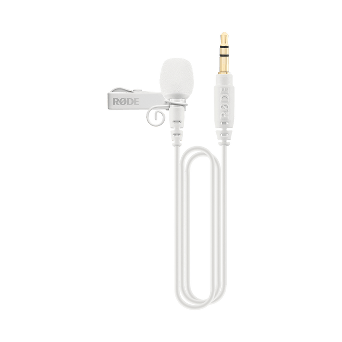 Rode Lavalier GO-W Professional Lavalier Microphone, White