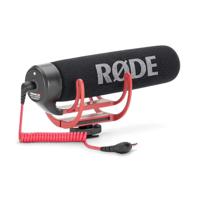 Rode VideoMic GO Lightweight Camera Microphone