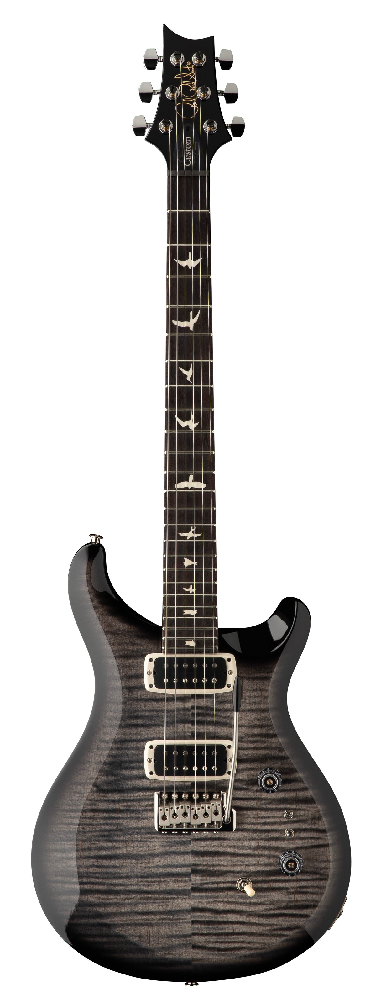 PRS S2 Custom 24-08 - Faded Gray Black Burst — Zedem