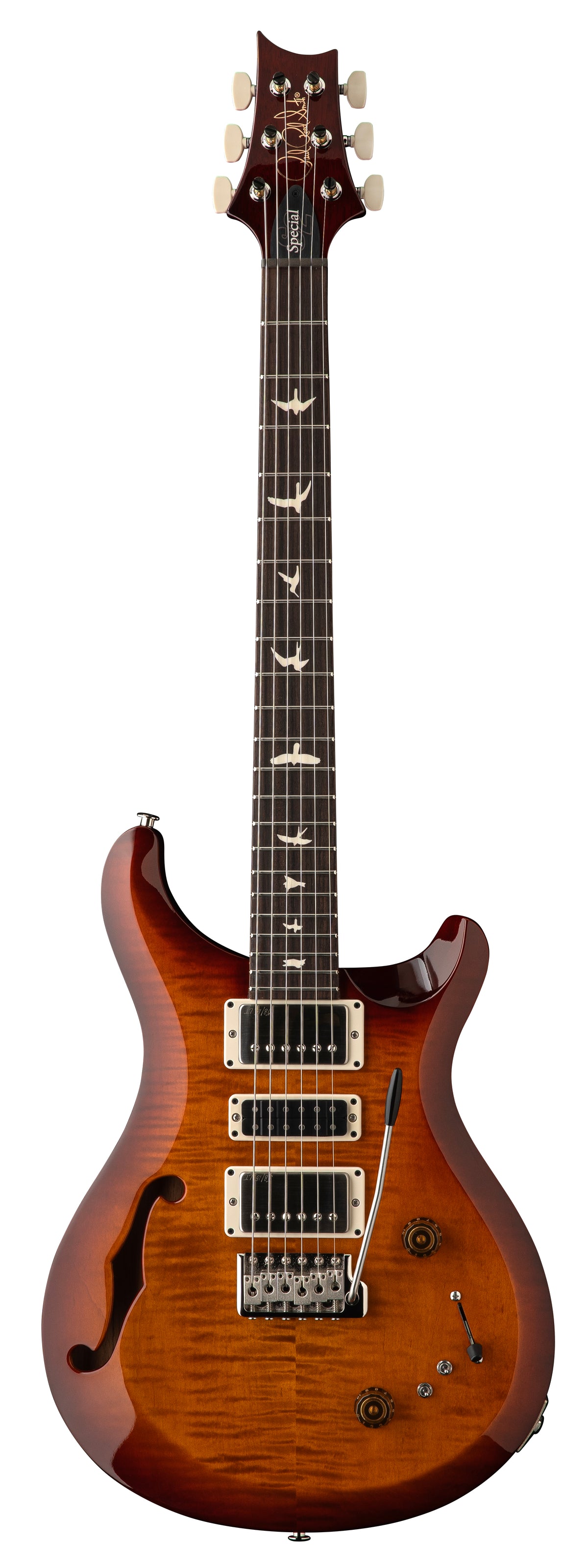 PRS S2 Special Semi-Hollow, Dark Cherry Sunburst for Sale in