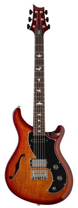 PRS S2 Vela Semi-Hollow, Dark Cherry Sunburst