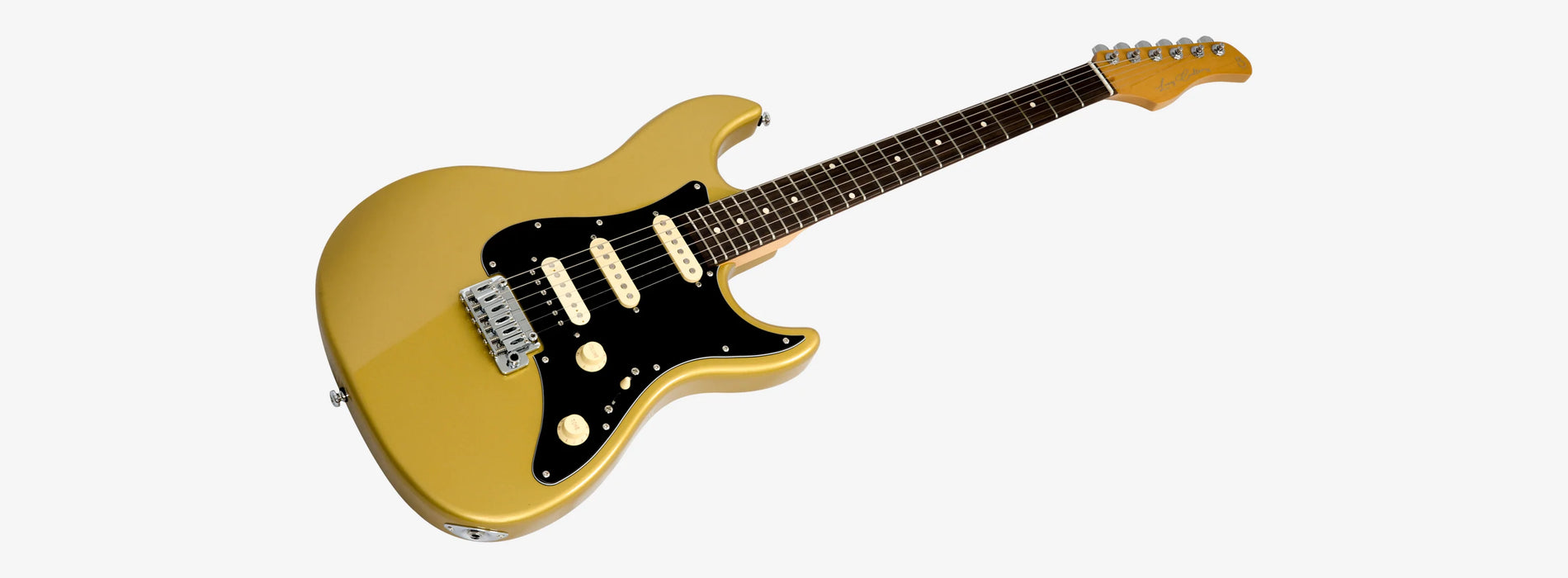 Sire Larry Carlton S3 HSS New Gen Electric Guitar, Metallic Gold