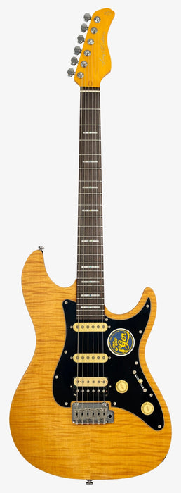 Sire Larry Carlton S7 FM New Gen Electric Guitar, Natural Satin
